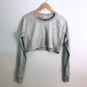 Gymshark long sleeve crop top